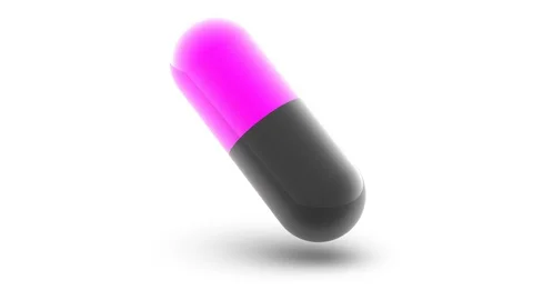 Pills. Looping footage has 4K resolution and alpha channel. Prores 4444. Stock Footage 105351953