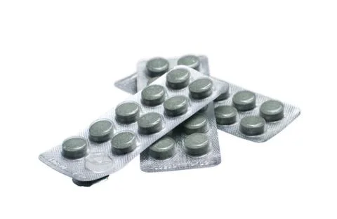 Pills in packing Foto stock