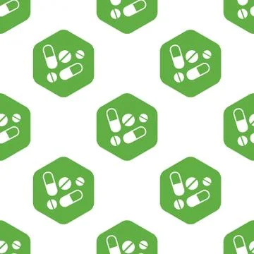 Pills pattern Stock Illustration