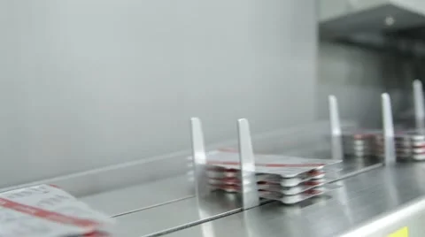 Pills In Pharmaceutical Blister Pack Stock Footage 62842528