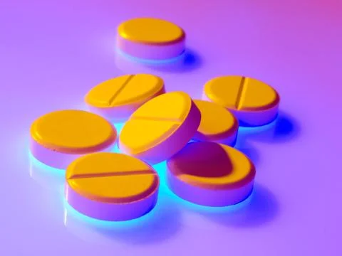 Pills. Stock Photos