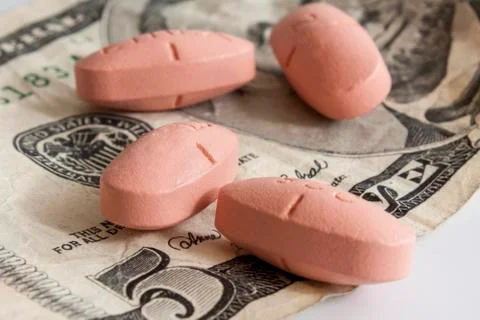 Pills ready for use Stock Photos