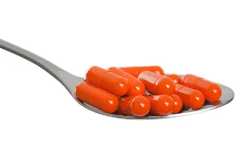 Pills scoop Stock Photos
