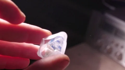 Pills in Small Bag (POV) 스톡 동영상 82990933