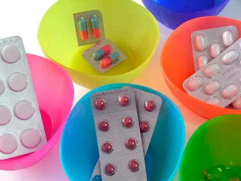 Pills tablets Stock Photos