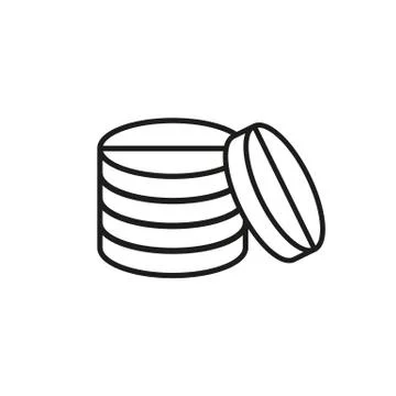 Pills vector icon Stock Illustration
