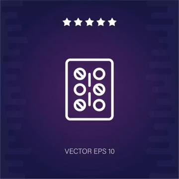 Pills vector icon Stock Illustration