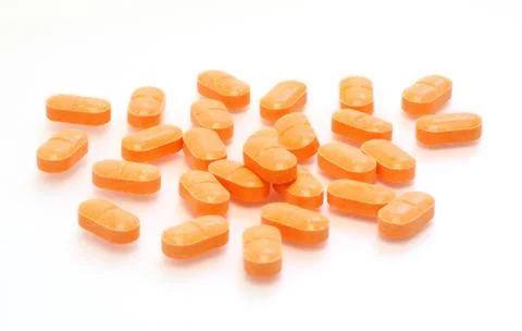 Pills of vitamin c 写真素材