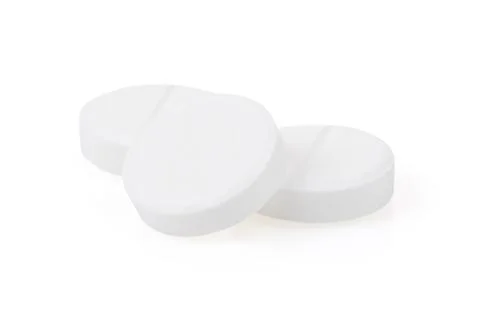 Pills on white 写真素材