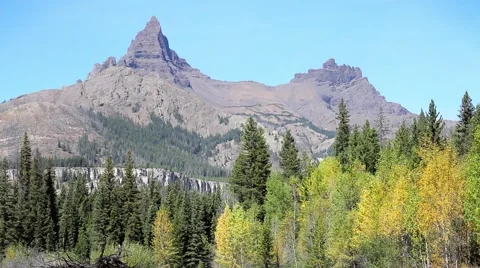 Pilot and Index Peaks Video stock 65767980