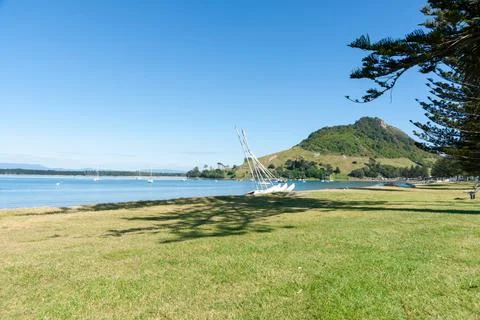 Pilot Bay Mount Maunganui Stock Photos