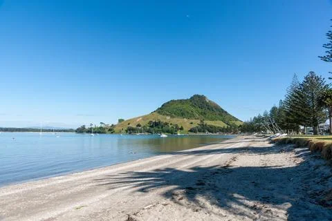 Pilot Bay Mount Maunganui Stock Photos