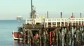 Pilot Boat at Dock HD Footage