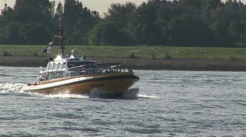 Pilot boat Stock Footage 20483743