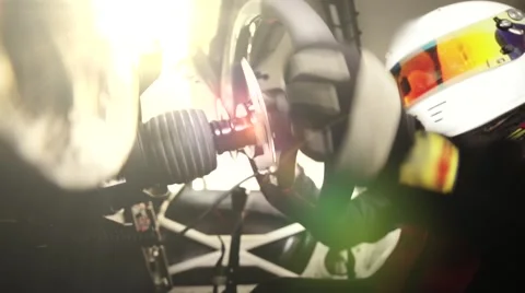 Pilot driving Stock Footage 42966268