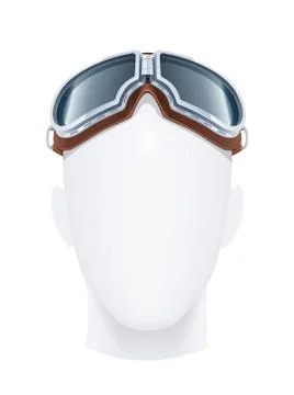 Pilot glasses. Vector illustration. Stock Illustration