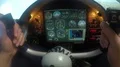 Pilot having problem with aircraft flight control system, hand knocking on panel 4k or 4k+ Resolution