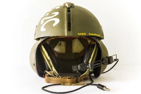 Pilot helmet Stock Photos