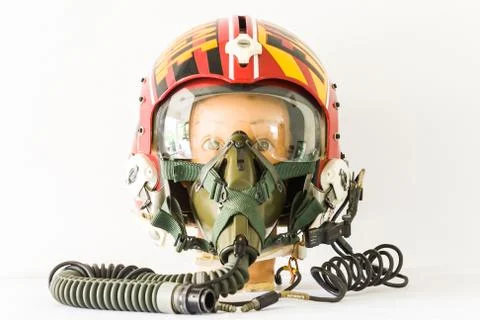 Pilot helmet Stock Photos