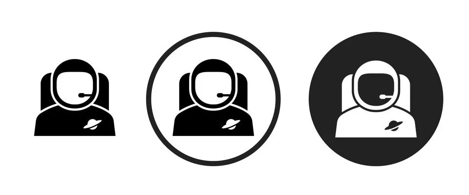 Pilot icon . web icon set .vector illustration Stock Illustration