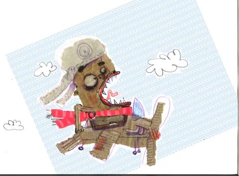 Pilot Stock Illustration