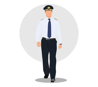 Pilot Stock Illustration