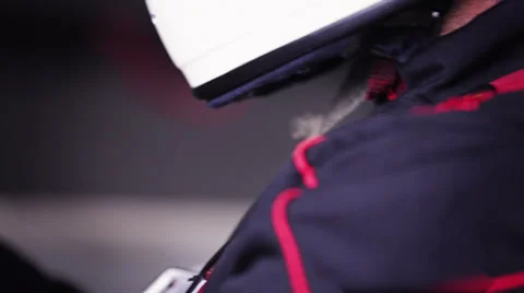 Pilot making speed changes Stock Footage 32782700