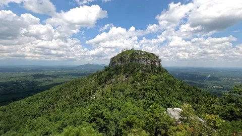 Pilot mountain NC 4K Stockbeeldmateriaal 339510643