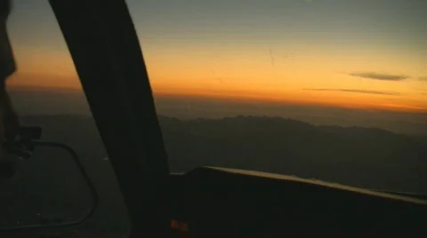 PILOT OTS RIGHT-EYE Stock Footage 285833