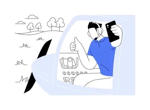 Pilot school isolated cartoon vector illustrations. Ilustración de archivo