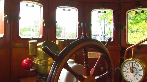 Pilothouse apparatus Stock Footage 62217187