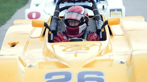 Pilots waiting for race Stock Footage 46096753