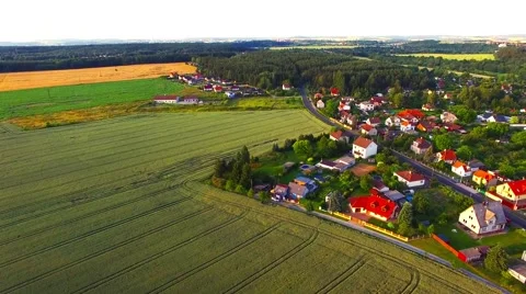 The Pilsen suburb. Stock Footage 55634157