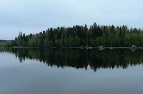 Pilvilampi Stockfoto's