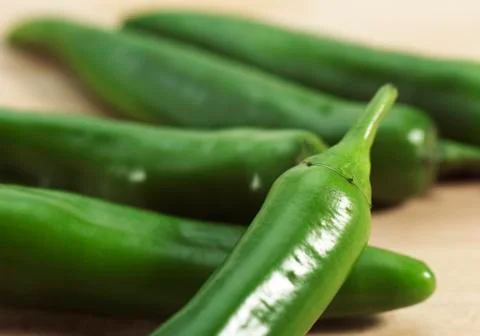 PIMENT VERT Stock Photos