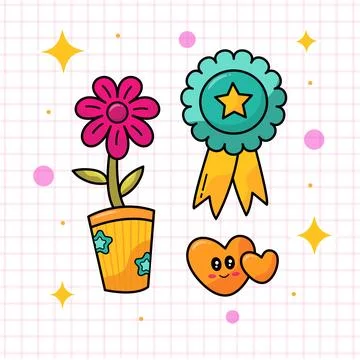 Pin and Plant Vector Stock Illustration