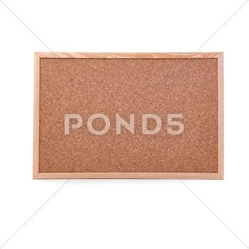 Pin board over isolated white background Stock Photos