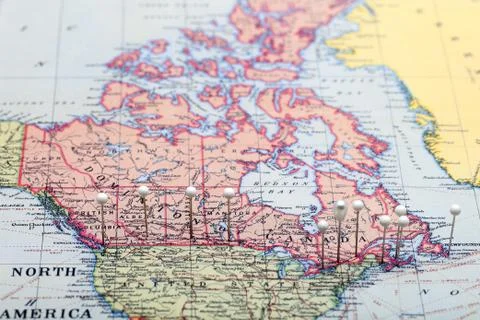 Pin border Stock Photos