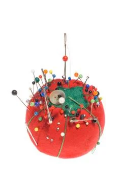 Pin cushion Stock Photos