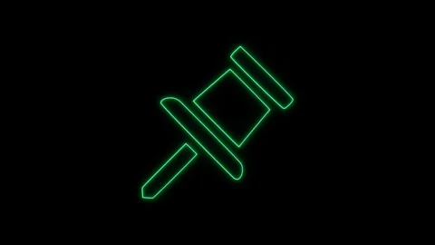 Pin icon motion animation, continuous seamless loop from 1 to 7 second mark.. Stock Footage 299569203