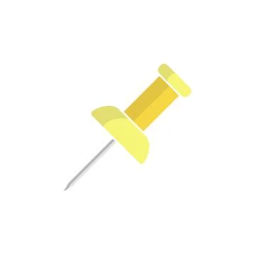 Pin icon vector illustration Stock Illustration