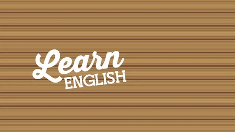 Pin location with british flag learn english animation Stock Footage 114925170