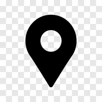 Pin location icon - vector iconic design Stock Illustration