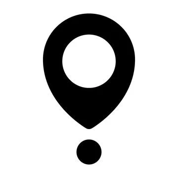Pin map location icon. Stock Illustration