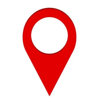 Pin map navigation localization icon image, stock vector illustration Stock Illustration