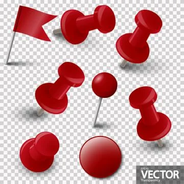 Pin needles colored Stock Illustration