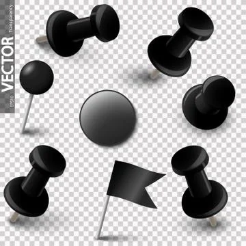 Pin needles colored Stock Illustration