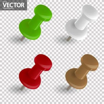 Pin needles colored Stock Illustration