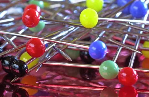 Pin needles Stock Photos