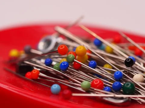 Pin needles Stock Photos